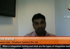 What is integration testing and what are the types of integration testing? (Module Lead – Persistent System Pvt. Ltd.)