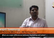 What are major differences between marketing and sales? (Chief Marketing Officer (CMO) – IBN Technologies Ltd)