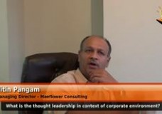 What is the thought leadership in context of corporate environment? (Managing Director – Maeflower Consulting)